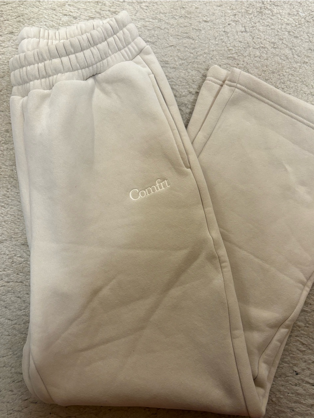 Comfort sweatpants straight leg